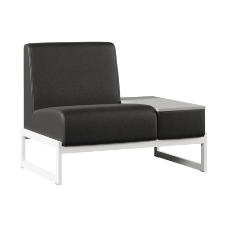 Диван одноместный со столиком слева TRINITI