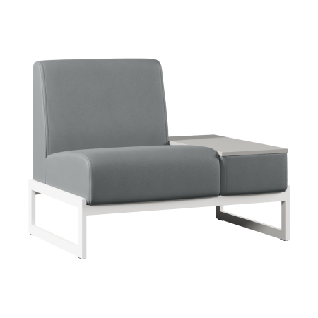 Диван одноместный со столиком слева TRINITI