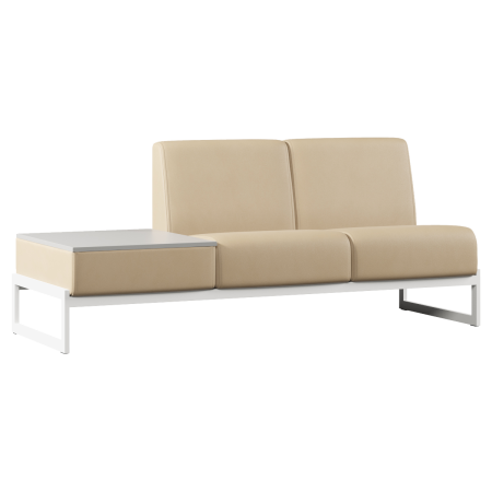 Диван двухместный со столиком справа TRINITI