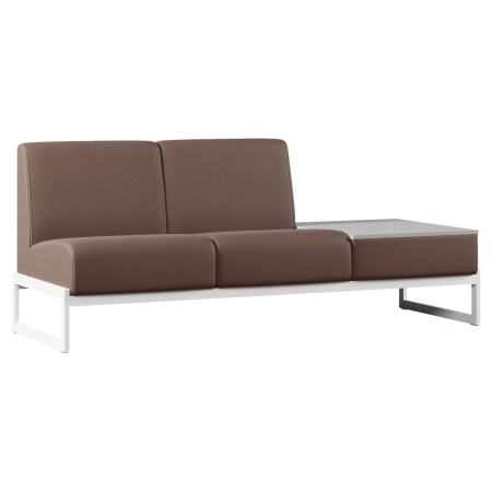 Диван двухместный со столиком слева TRINITI