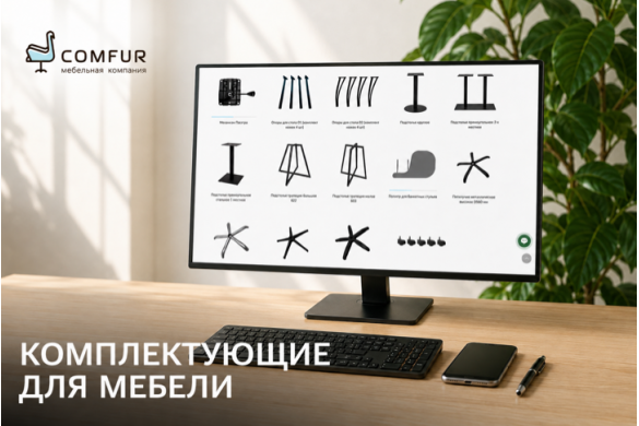 Комплектующие для мебели — приобретайте напрямую у производителя Comfur